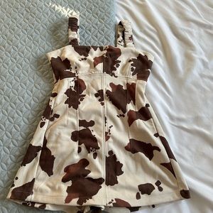 Dry Goods Cowprint Skort Romper